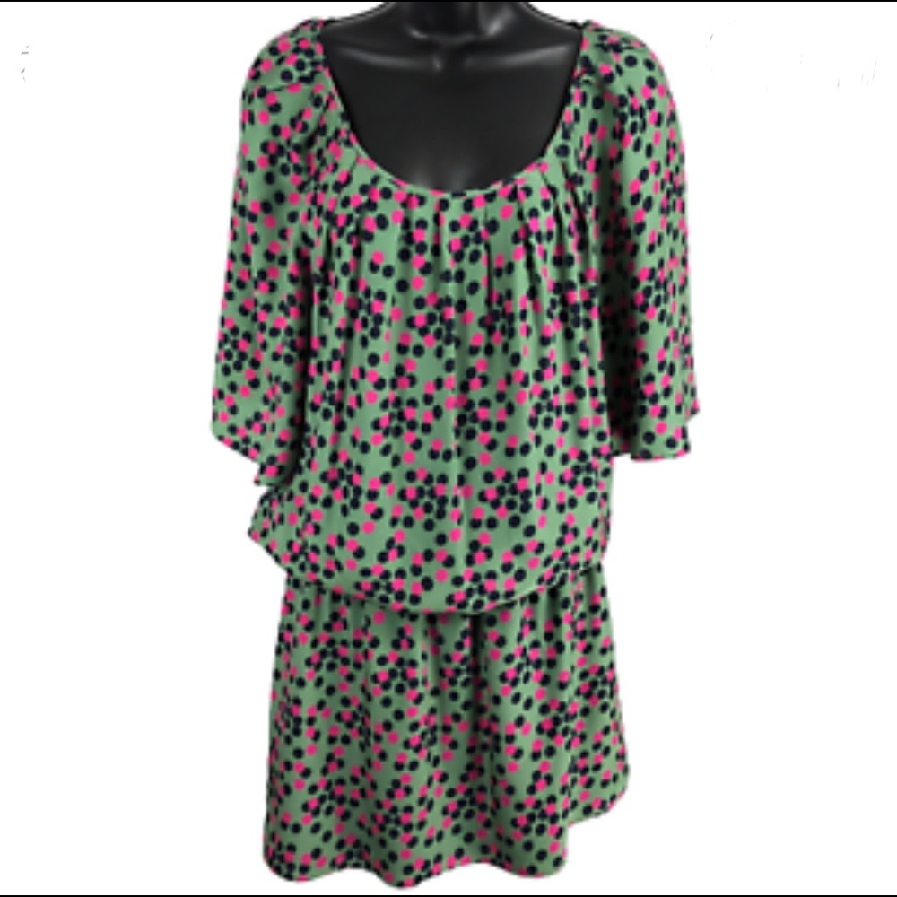 Juicy Couture Silk Polka Dot Dress Size 4